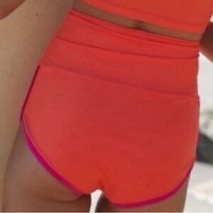 New Salt Gypsy Betty bottoms orange pink trim high waist size X-Small